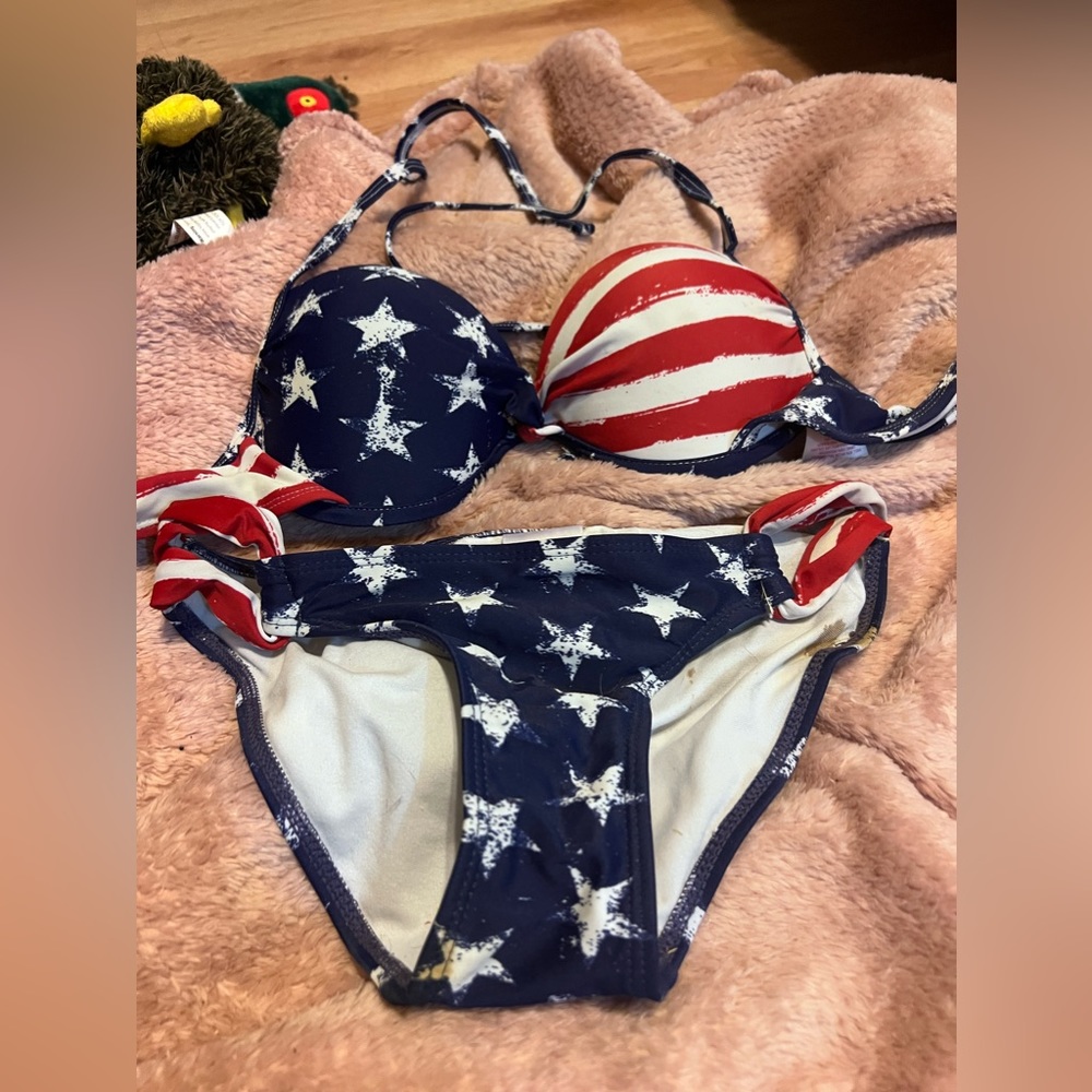 American flag bikini